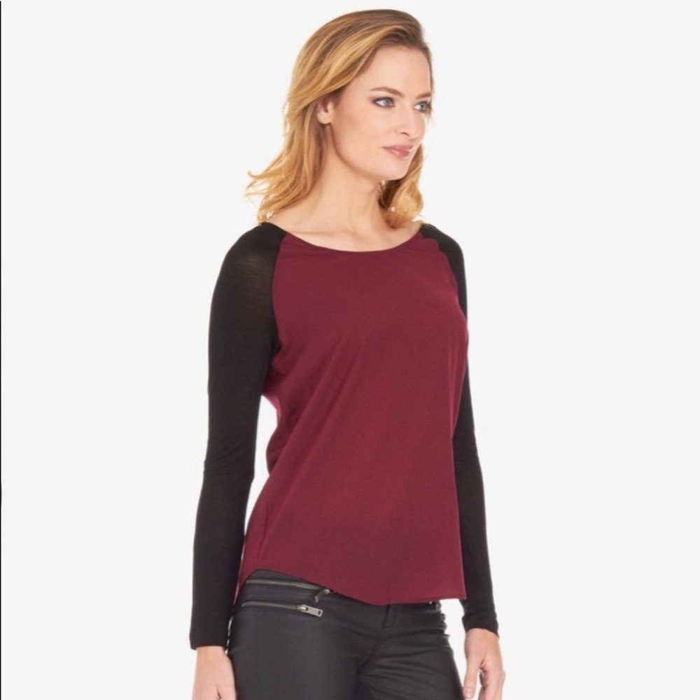 French Connection Color Block Top - Picture 2 of 8